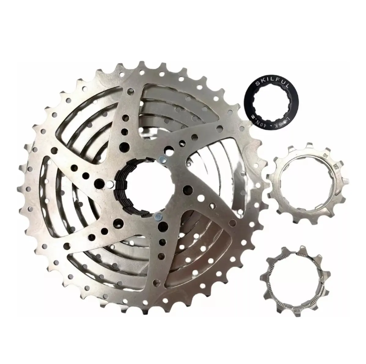 Cassette piñón para bicicleta 9 velocidades