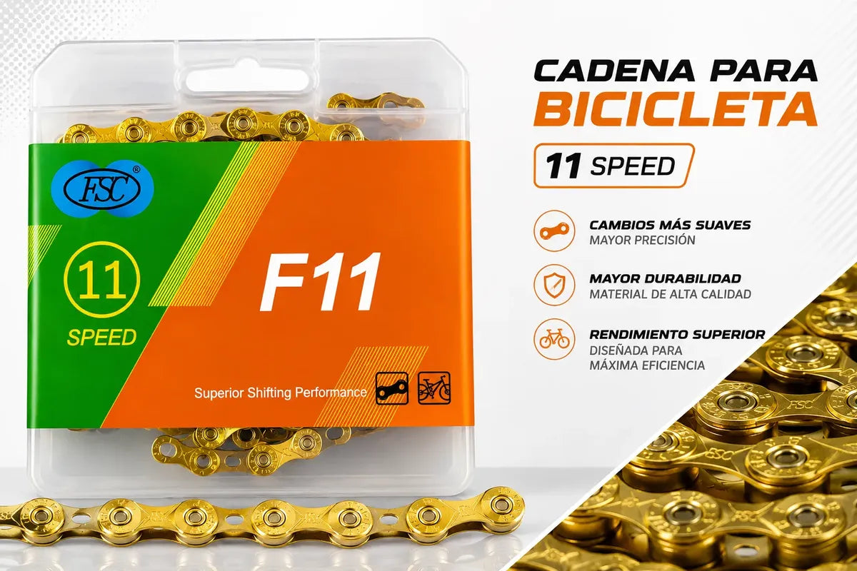Cadena de bicicleta FSC 11 velocidades