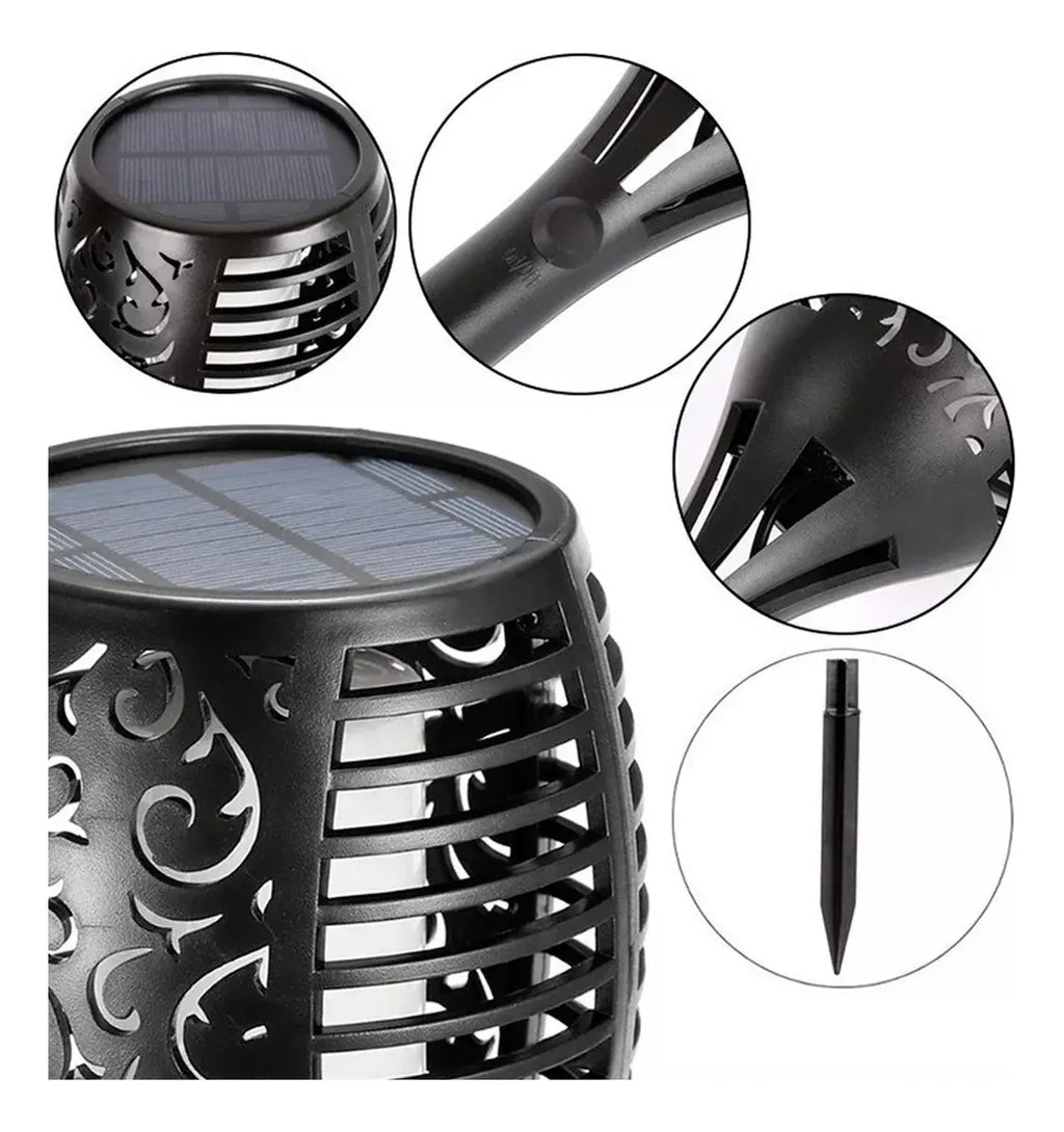 Luz solar pincho tipo antorcha  modelo Xf-6018