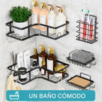 Set de 5 estantes organizadores multiuso