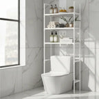Mueble organizador sobre water con 3 estantes