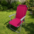 Silla reposera plegable para playa y jardín