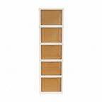 Zapatera con 6 estantes plegable con puertas