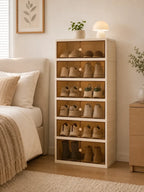 Mueble organizador plegable modular 6 niveles multiuso