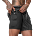 Short con calza para hombre