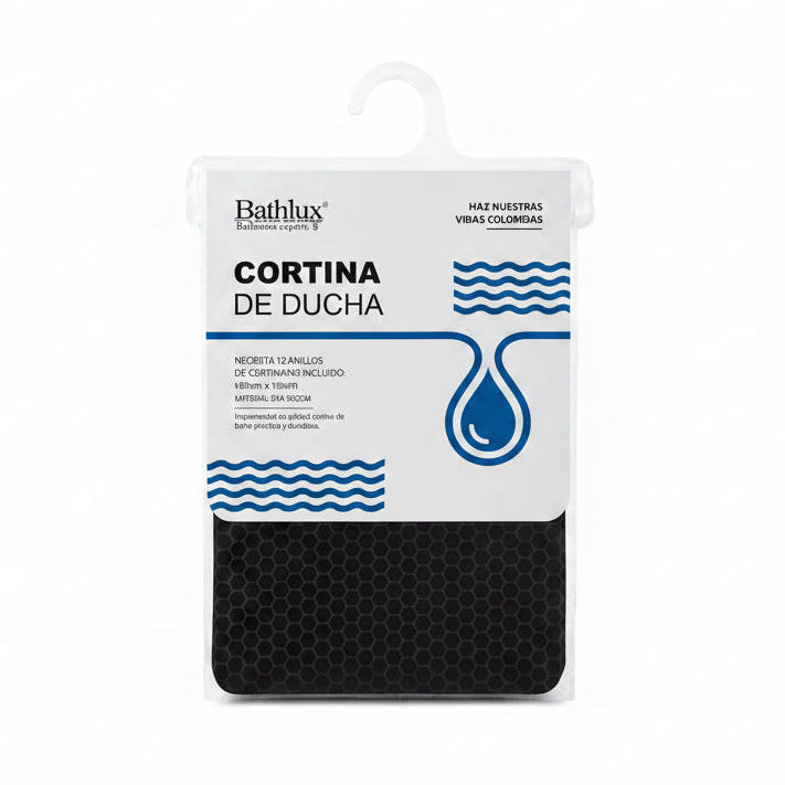 Cortina para ducha impermeable y lavable