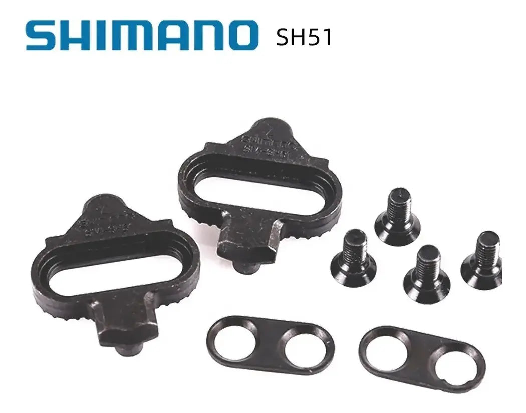 Trabas calas Shimano SM-SH51 SPD para bicicleta MTB