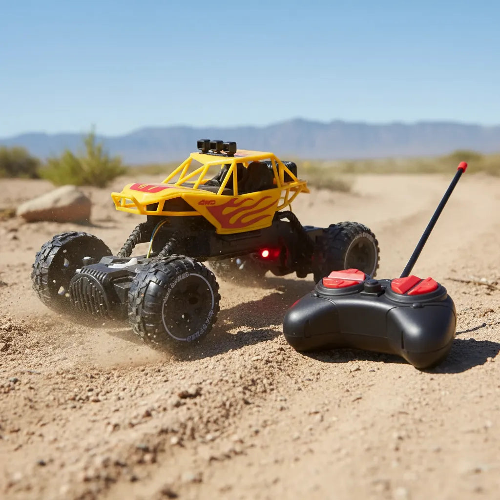 Auto a control remoto 4 X 4 con luces