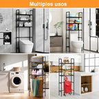 Mueble organizador sobre water con 3 estantes