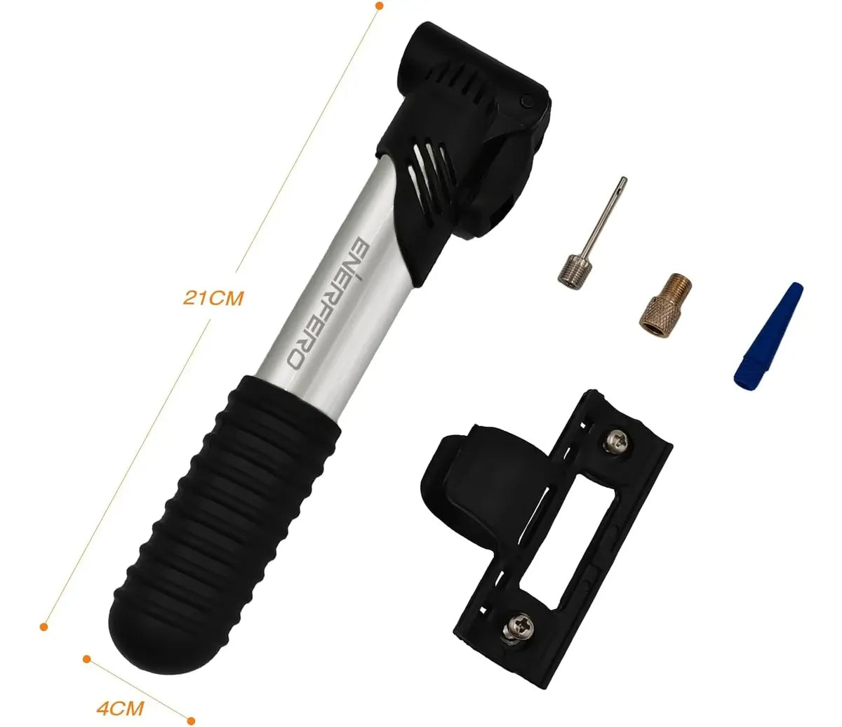 Mini inflador manual de alta presión para bicicletas