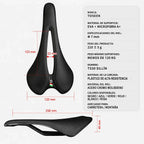 Asiento de bicicleta ergonómico