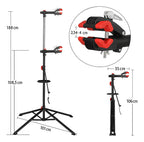 Soporte atril para mantenimiento de bicicleta
