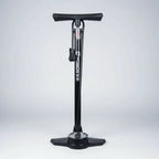 Inflador manual para bicicleta con barómetro