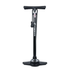 Inflador manual para bicicleta con barómetro