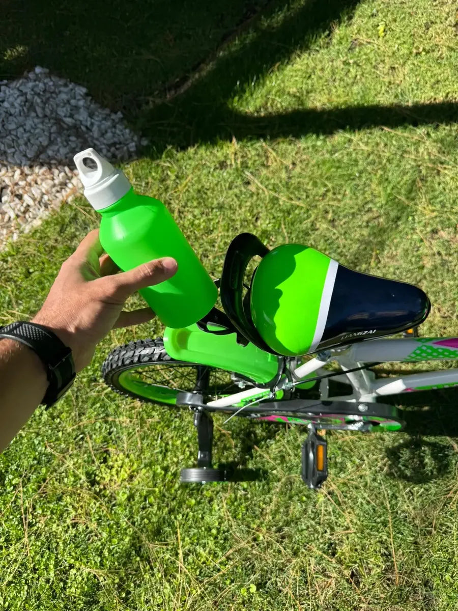 Bicicleta rodado 16  con rueditas canasto y casco regalo