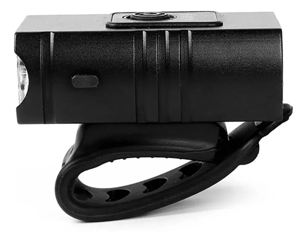 Luz LED para bicicleta con 6 modos recargable USB