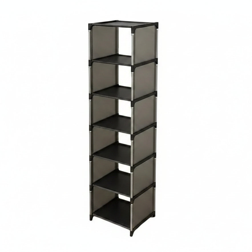 Zapatera vertical con 8 estantes