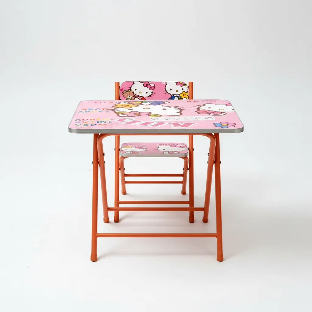 Mesa infantil con silla  Plegable
