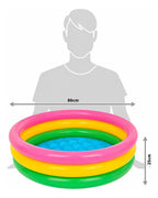 Piscina inflable infantil redonda 86cm X 25cm