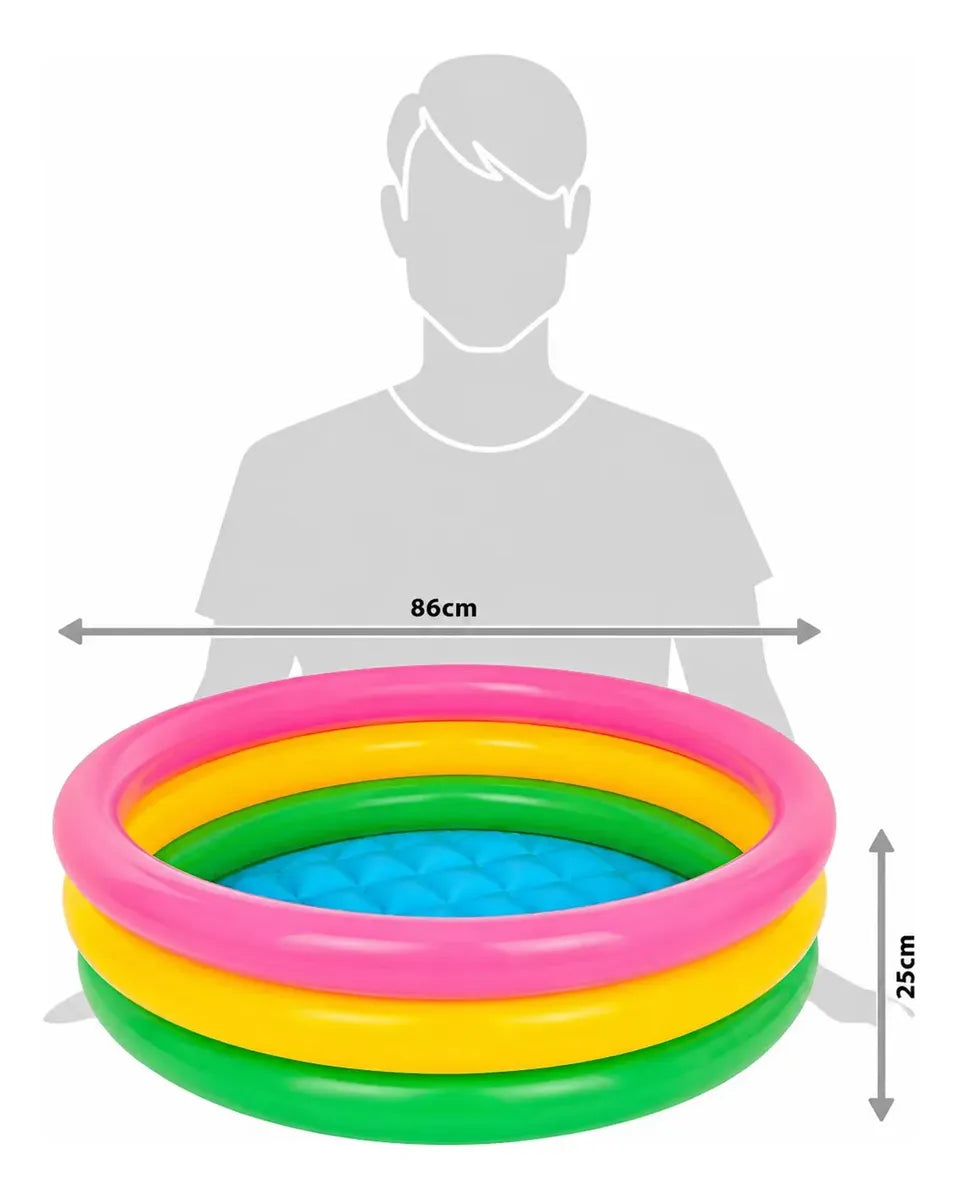 Piscina inflable infantil redonda 86cm X 25cm