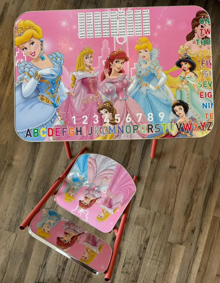 Mesa infantil con silla  Plegable