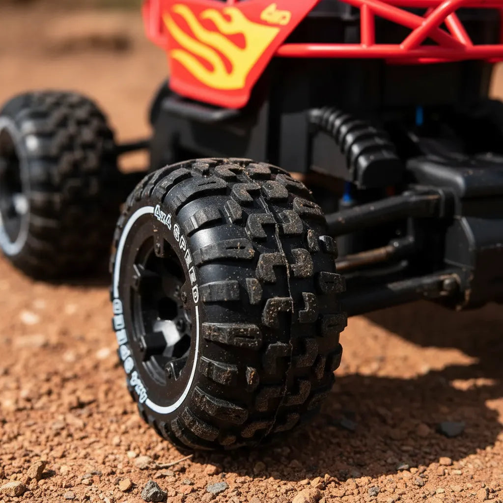 Auto a control remoto 4 X 4 con luces
