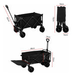 Carro Plegable Multiuso Con Mango Ajustable Y Bolso