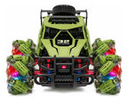 Auto monster a control remoto con movimiento lateral y luces
