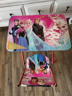 Mesa infantil con silla  Plegable