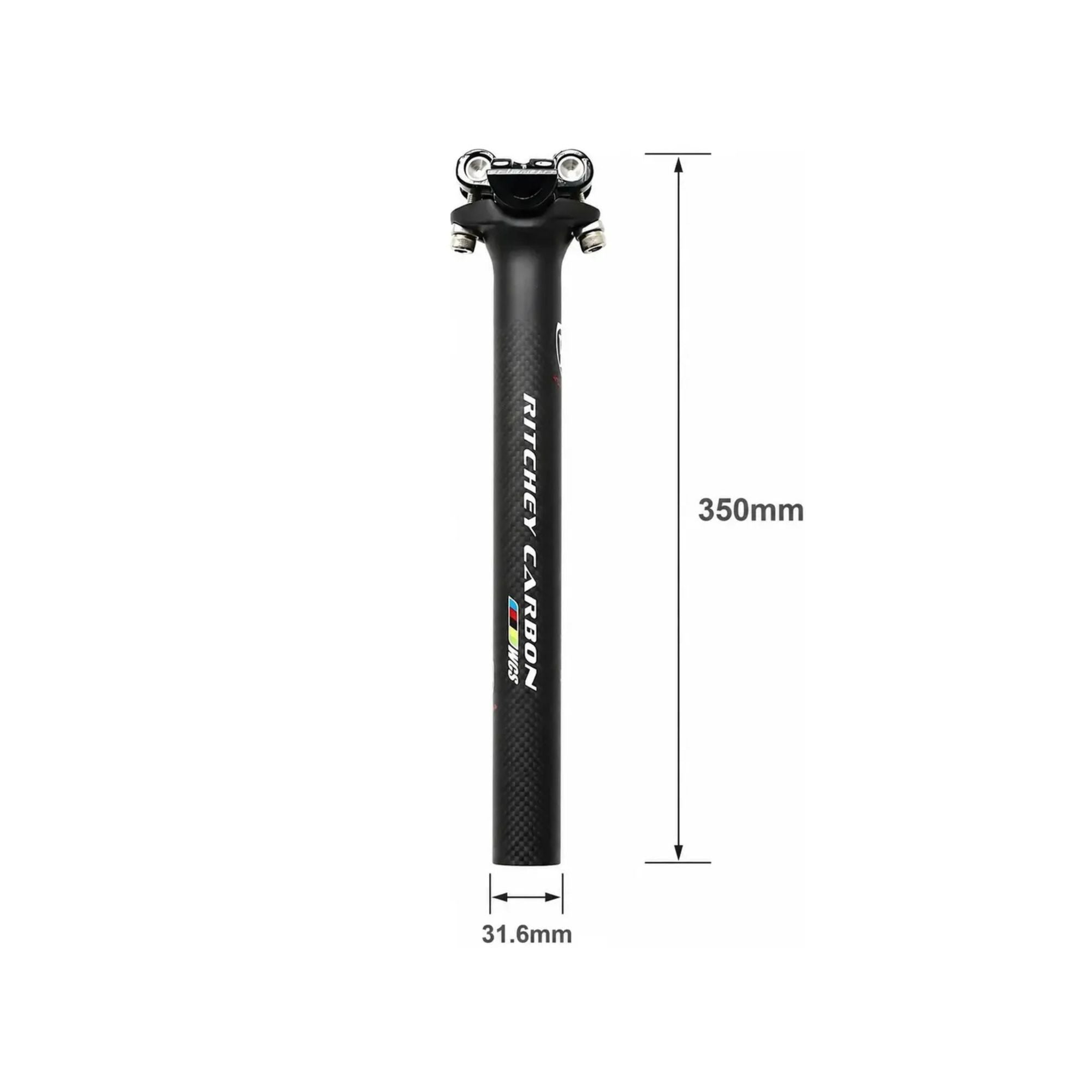 Caño  fibra de carbono para asiento de bicicleta Ritchey