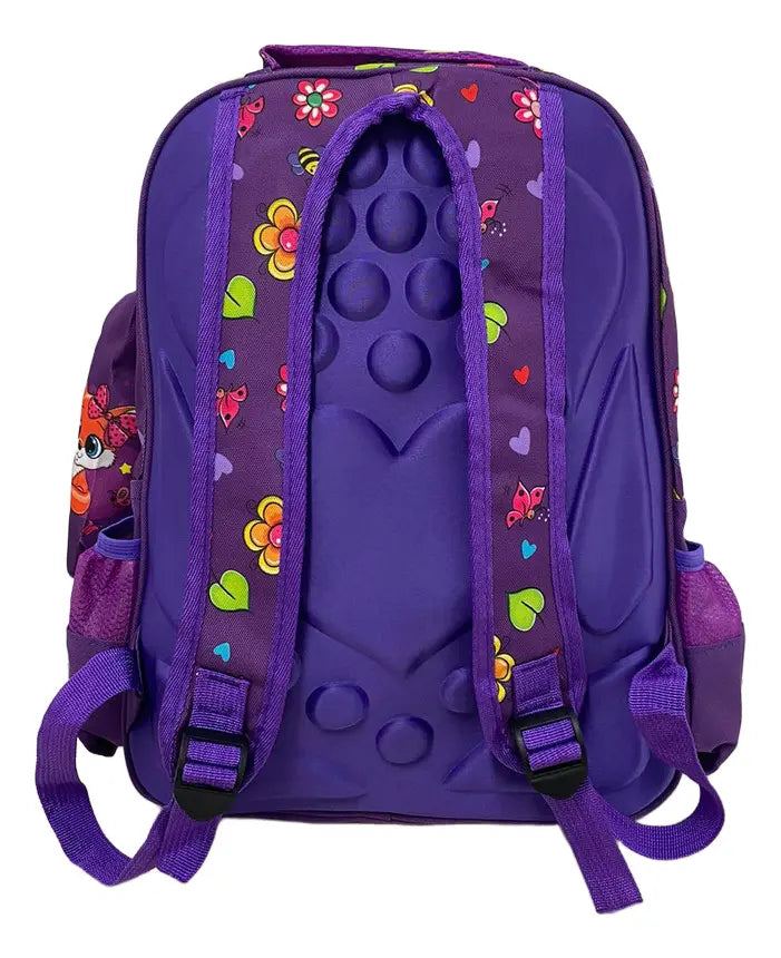 Mochila infantil escolar grande con cartuchera