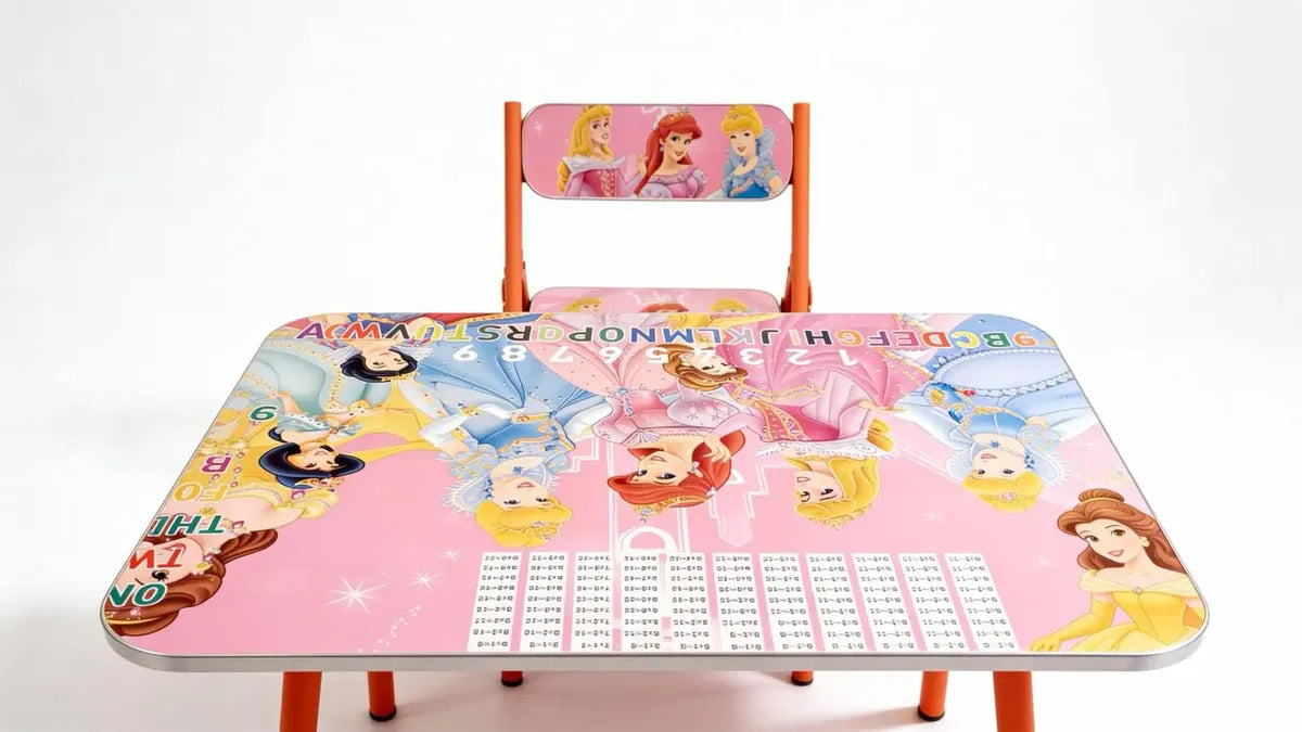 Mesa infantil con silla  Plegable