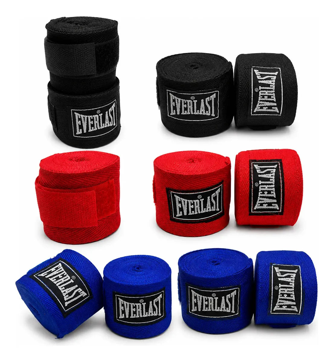 Par de vendas de boxeo, MMA y artes marciales Everlast