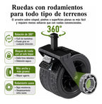 Carro Plegable Multiuso Con Mango Ajustable Y Bolso