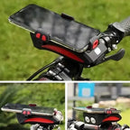 Luz LED bicicleta 4 en 1 recargable USB