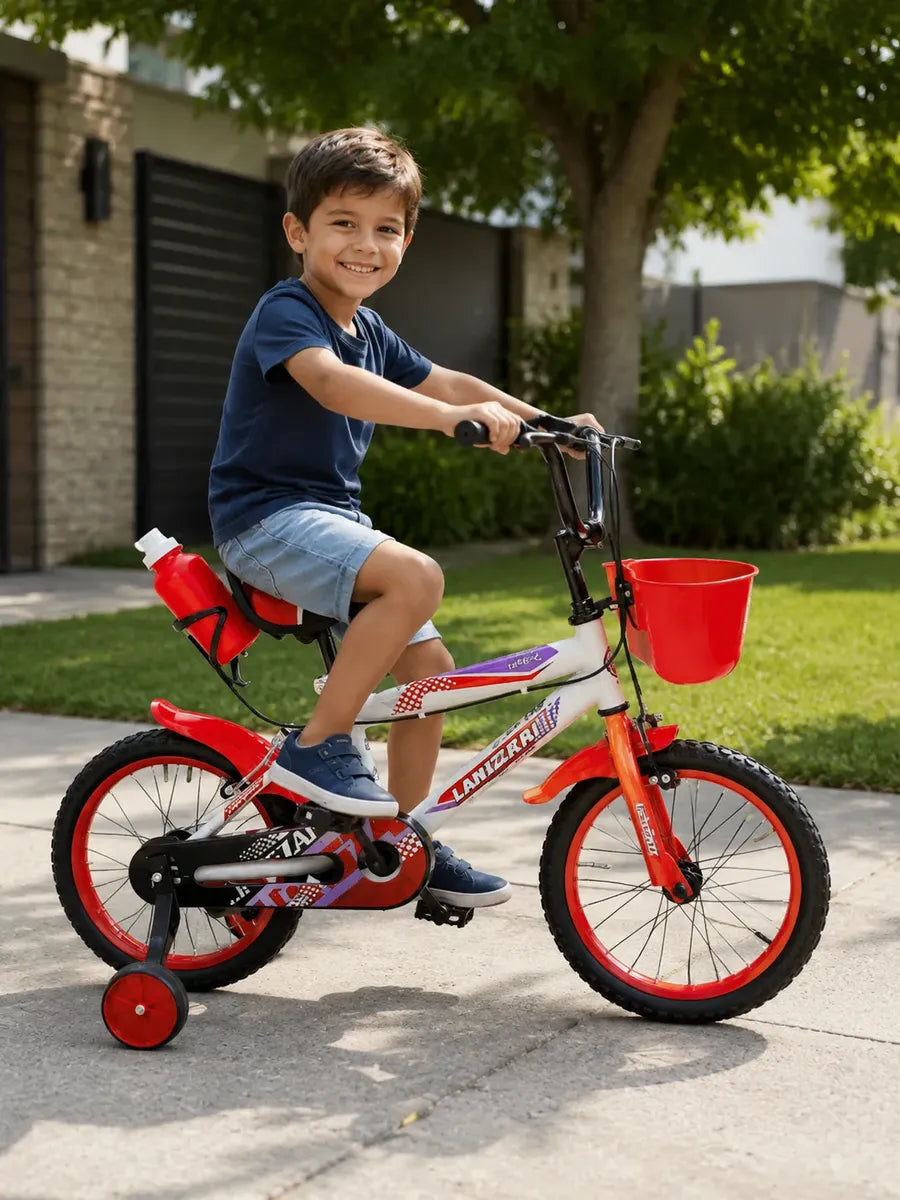 Bicicleta rodado 16  con rueditas canasto y casco regalo