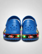 Zueco de goma con luces Led