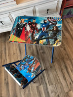 Mesa infantil con silla  Plegable