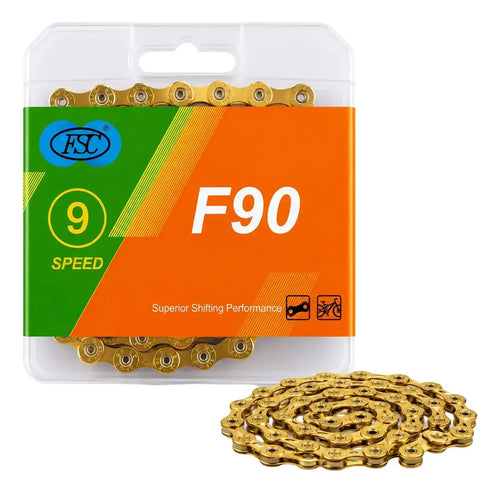 Cadena de bicicleta FSC 9 velocidades