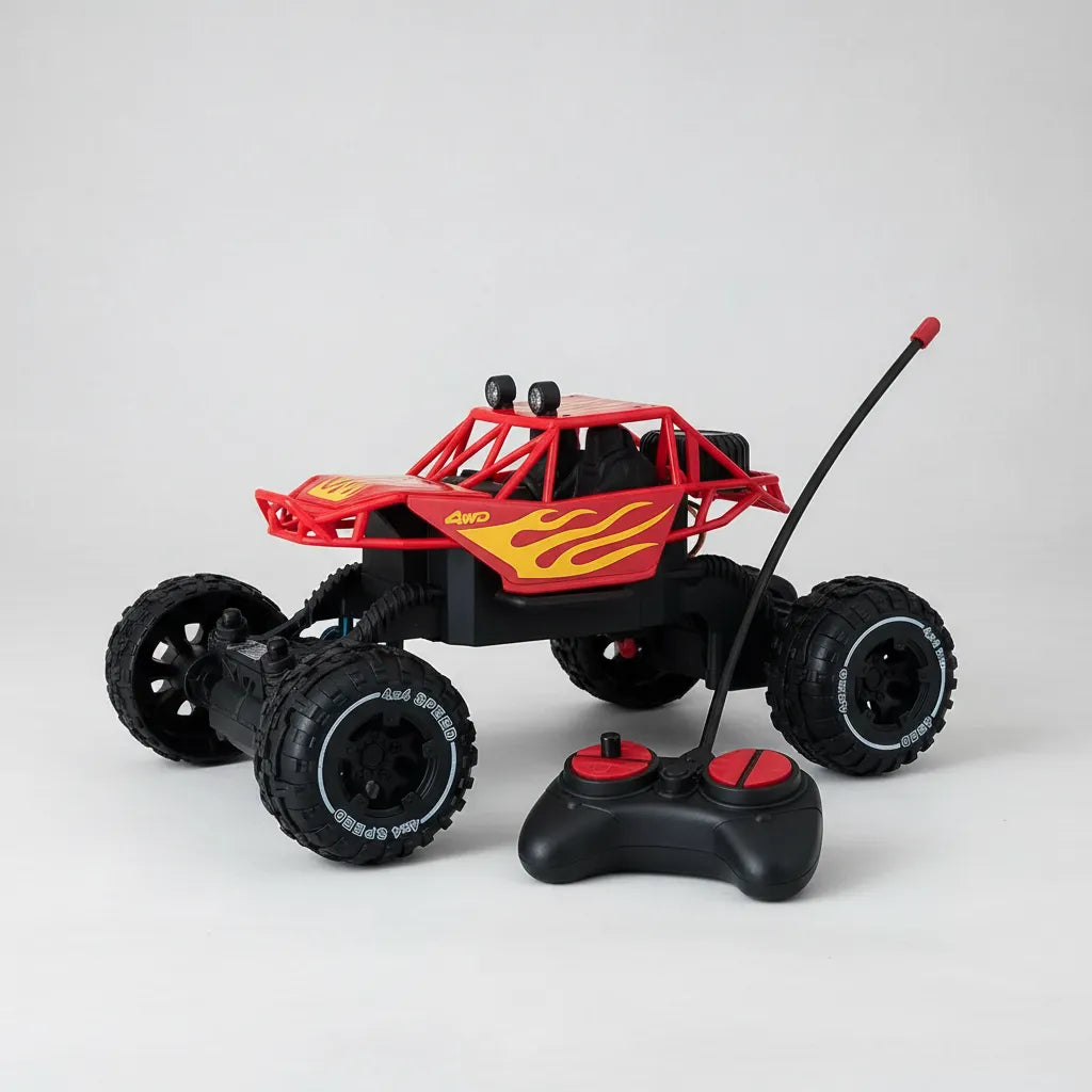 Auto a control remoto 4 X 4 con luces