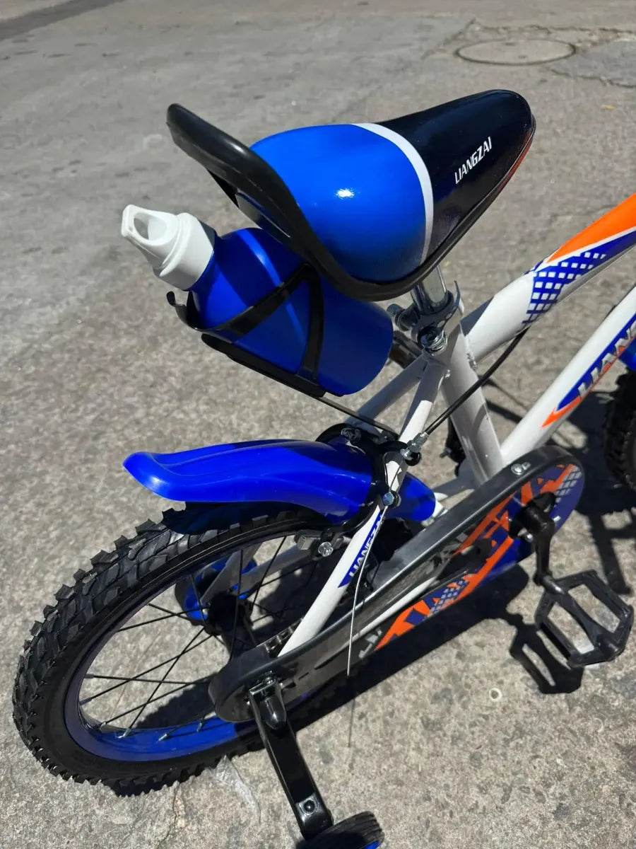 Bicicleta rodado 16  con rueditas canasto y casco regalo