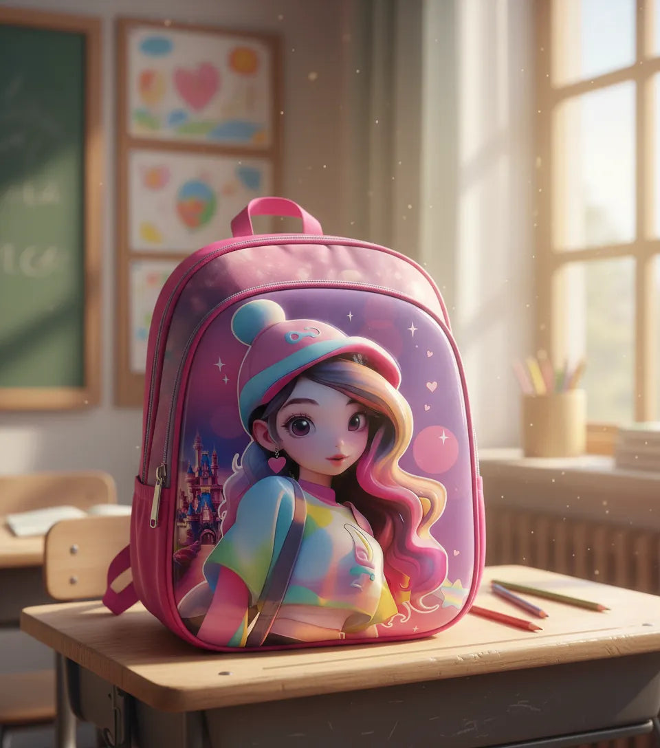 Mochila infantil escolar pequeña