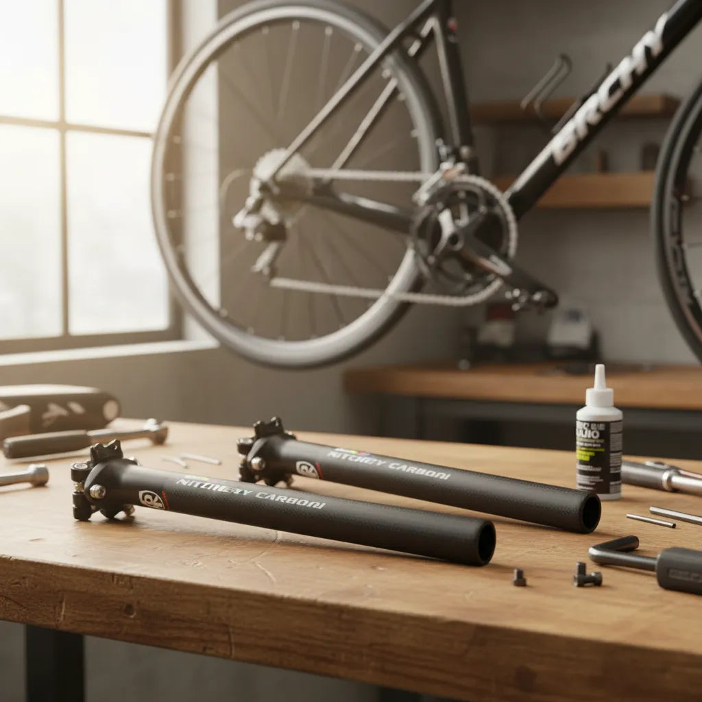 Caño  fibra de carbono para asiento de bicicleta Ritchey