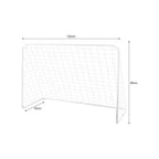 Arco de Futbol con pelota e inflador