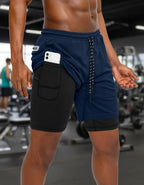 Short con calza para hombre
