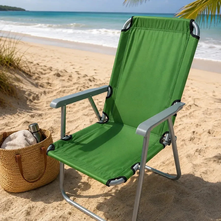 Silla reposera plegable para playa y jardín