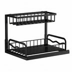 Rack organizador de cocina multiusos de 2 niveles