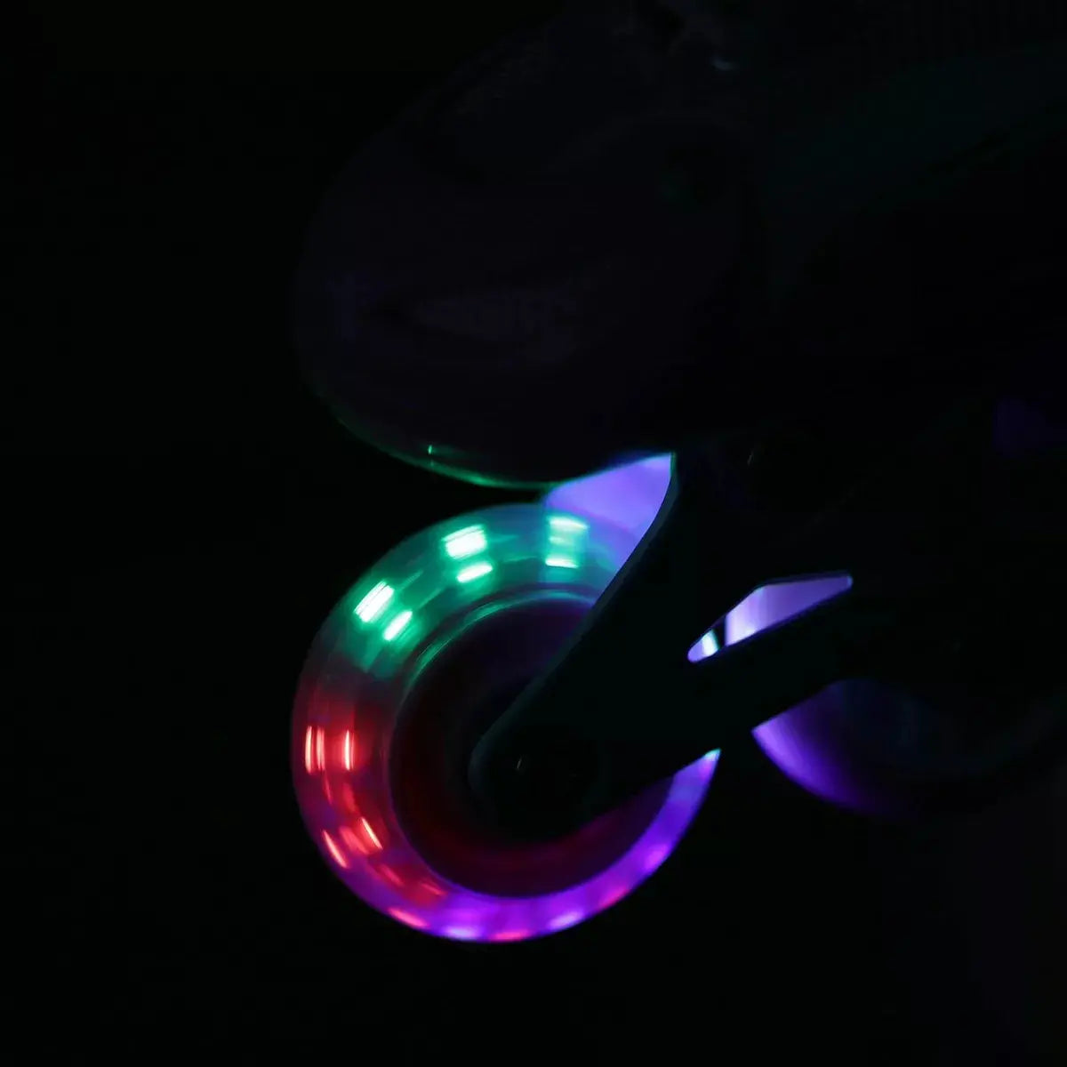 Patines en línea ajustable ruedas con luces