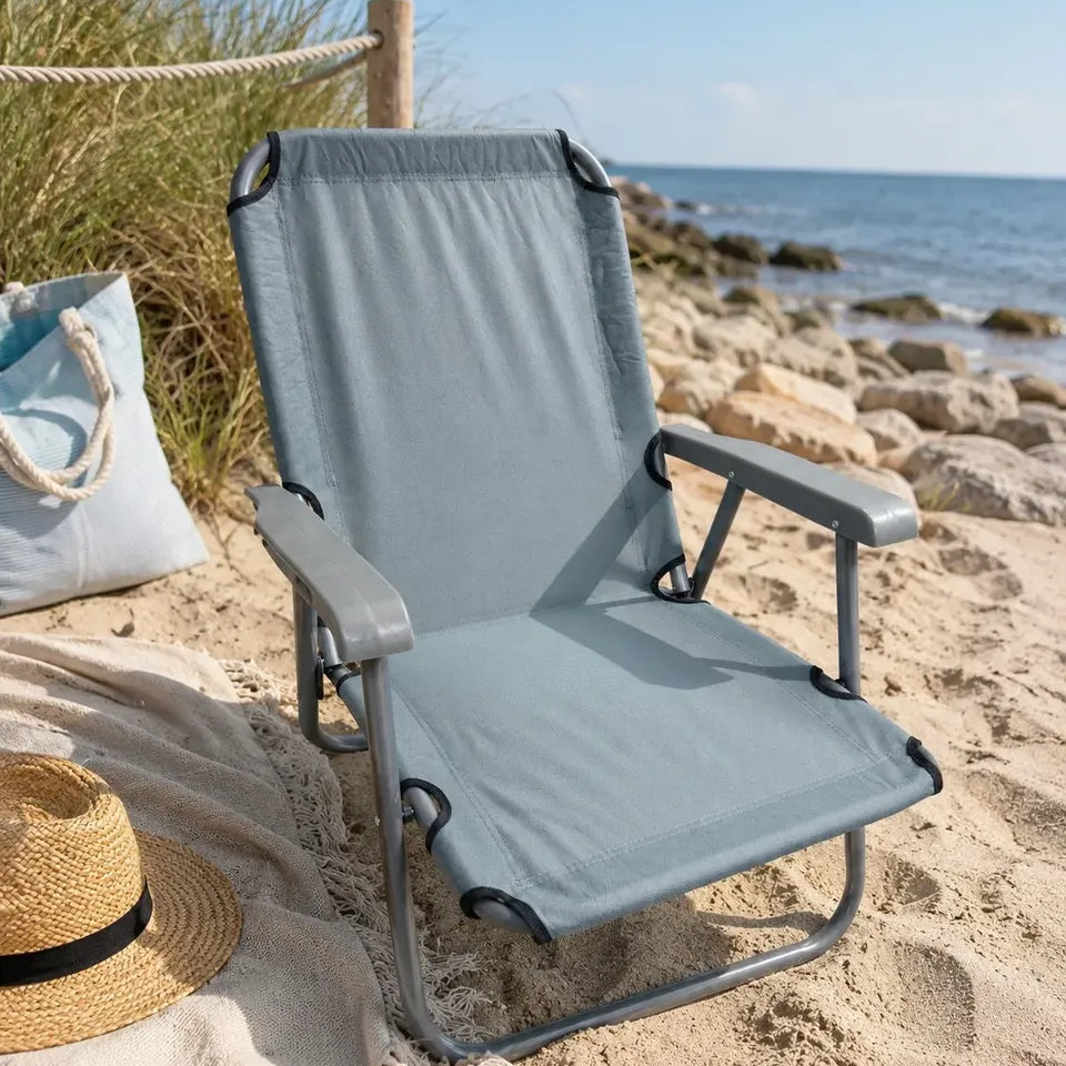 Silla reposera plegable para playa y jardín