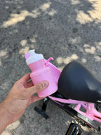 Bicicleta rodado 12 con rueditas canasto y caramañola